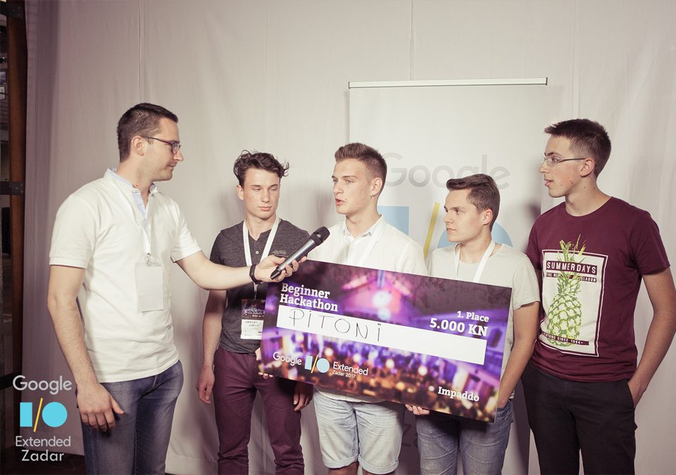 Bibinjci pobijedili na Hackathonu u sklopu Google I/O Extended konferencije